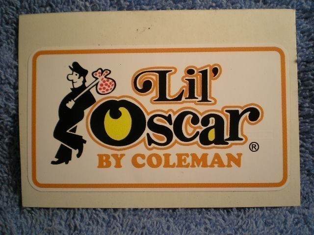 Lil Oscar Decal Orange
