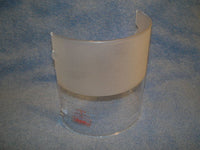 Half Globe With Logo